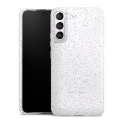 Silicone Glitter Case silver glitter